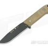 Buck 104 Compadre Camp Knife Cobalt Cerakote 5160 Canvas Micarta 104BRS1