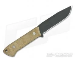 Buck 104 Compadre Camp Knife Cobalt Cerakote 5160 Canvas Micarta 104BRS1 -Camping Knives best sale 0104brs1 3