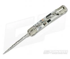 Buck 112 Ranger Garett Finney Custom "Tracks" Jet Elk Tine Legacy Limited Edition 0112BKSLE -Camping Knives best sale 0112bksle 3 1