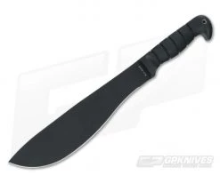 Kabar Cutlass Machete Black SK5 with Leather/Cordura Sheath 1248