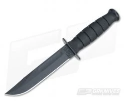 Kabar Black Short Fixed Blade Knife 1256