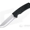 Fox Knives Vox Core Scandi Grind Becut Black Polymer Fixed Blade Bushcraft Knife 606