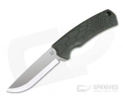 Fox Knives Vox Core Scandi Grind Becut OD Green Polymer Fixed Blade Bushcraft Knife 606OD