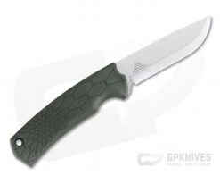 Fox Knives Vox Core Scandi Grind Becut OD Green Polymer Fixed Blade Bushcraft Knife 606OD -Camping Knives best sale 02fx738 3