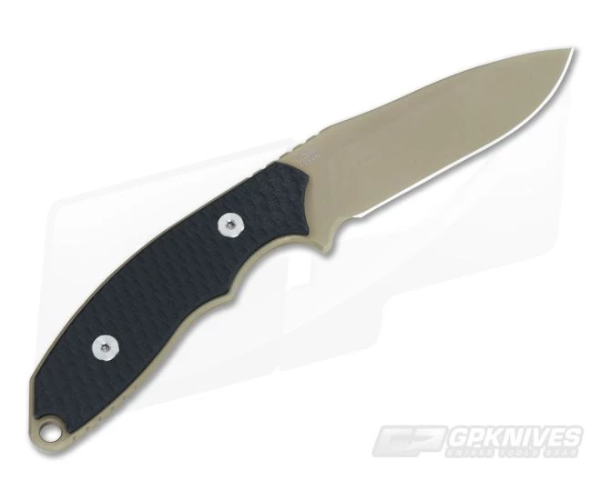 Hinderer FDE Flashpoint Black 3" Fixed S35VN Blade 3 Hinderer FDE Flashpoint Black 3" Fixed S35VN Blade - Image 3