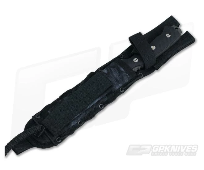 Hinderer Knives Fieldtac 7.0 D2 Black DLC Fixed G10 Knife 2 Hinderer Knives Fieldtac 7.0 D2 Black DLC Fixed G10 Knife - Image 2