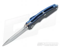 Hinderer Knives Jurassic 3.25" Black G10 SpearPoint Blue Ano 5 Hinderer Knives Jurassic 3.25" Black G10 SpearPoint Blue Ano -Camping Knives best sale 0452 3 1