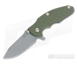 Hinderer Knives Jurassic 3.25" OD Green G10 SpearPoint WF