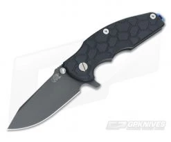 Hinderer Knives Black DLC Jurassic S35VN Spear Point Black G10