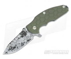 Hinderer Knives Digi Camo Jurassic S35VN Spear Point Working Finish #080