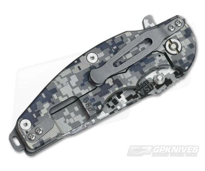 Hinderer Knives Digi Camo Jurassic S35VN Spear Point Working Finish #080 2 Hinderer Knives Digi Camo Jurassic S35VN Spear Point Working Finish #080 - Image 2