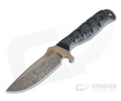 Dawson Knives Pathfinder Arizona Copper 3V Marbled Carbon Fiber Fixed Blade