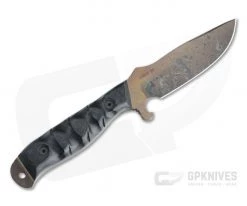 Dawson Knives Pathfinder Arizona Copper 3V Marbled Carbon Fiber Fixed Blade -Camping Knives best sale 04993 3