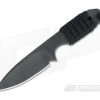 M. Strider Knives WP Hand Ground Drop Point Black ATS-34 Paracord Wrap 053