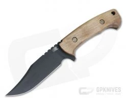 Hinderer Ranch Bowie Vintage Series Walnut Parkarized O1 Fixed Blade 0715