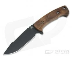 Hinderer Ranch Harpoon Spanto Vintage Series Walnut Parkarized O1 Fixed Blade 0817