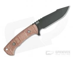 Hinderer Ranch Reserve Harpoon Spanto Battle Black CPM-3V Red Micarta Fixed Blade 0892 -Camping Knives best sale 0892 3