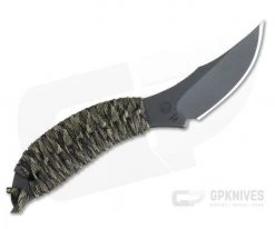M. Strider Knives WP Hand Ground Trailing Point Black PSF27 Camo Paracord -Camping Knives best sale 098 3