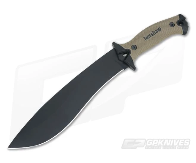 Kershaw Camp 10 Tan Machete 1077TAN 1 Kershaw Camp 10 Tan Machete 1077TAN