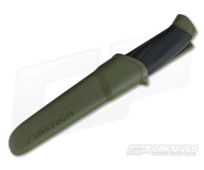 Mora of Sweden Companion MG Military Green Carbon Steel Fixed Knife 11863 2 Mora of Sweden Companion MG Military Green Carbon Steel Fixed Knife 11863 - Image 2