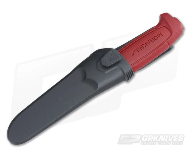 Mora of Sweden Basic 511 Red Fixed Knife Carbon Blade 12147 2 Mora of Sweden Basic 511 Red Fixed Knife Carbon Blade 12147 - Image 2