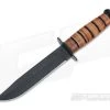 Kabar USMC Utility Knife Leather Handle 1217