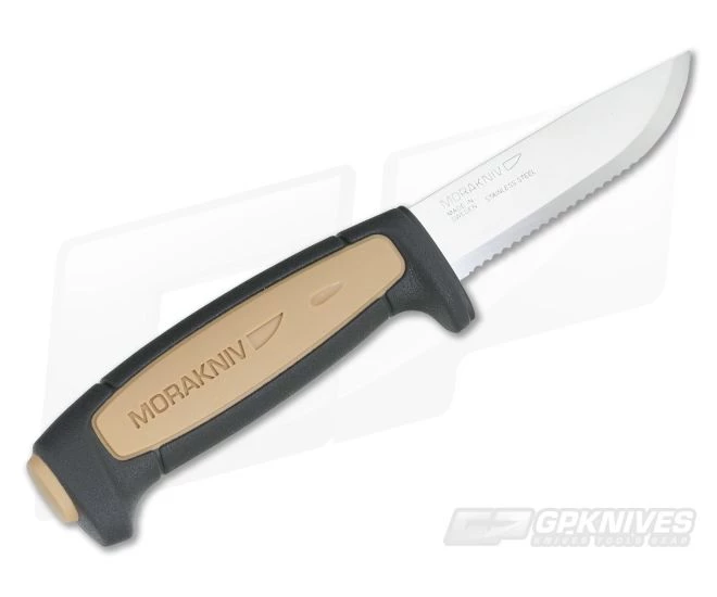 Mora of Sweden Rope Fixed Knife Serrated Stainless Blade 12245 3 Mora of Sweden Rope Fixed Knife Serrated Stainless Blade 12245 - Image 3