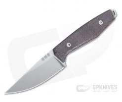 Boker Solingen Daily Knives AK1 Drop Point Bison Micarta RWL34 Fixed Blade 122502