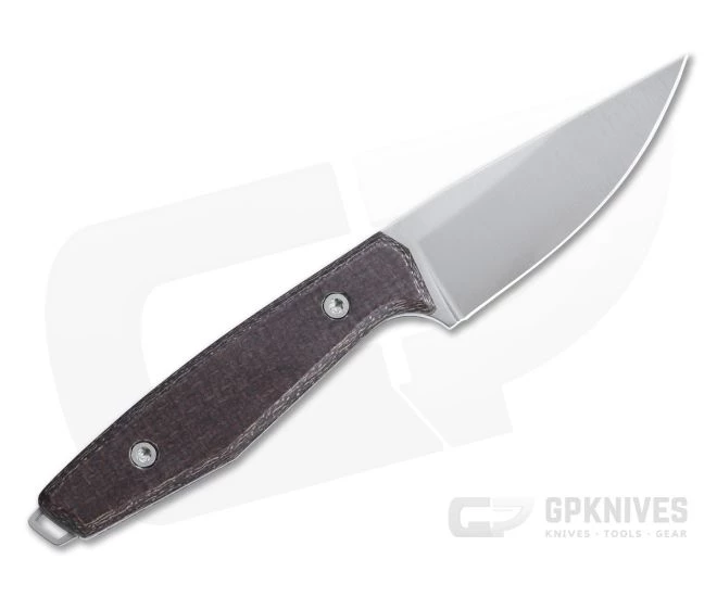 Boker Solingen Daily Knives AK1 Drop Point Bison Micarta RWL34 Fixed Blade 122502 3 Boker Solingen Daily Knives AK1 Drop Point Bison Micarta RWL34 Fixed Blade 122502 - Image 3