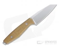 Boker Solingen Daily Knives AK1 Reverse Tanto Mustard Micarta RWL34 Fixed Blade 123502 -Camping Knives best sale 123502 3