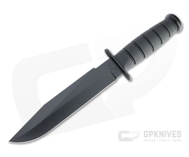 Kabar Fighter Plain Edge Black 1095 Kraton Fixed Blade 1269 1 Kabar Fighter Plain Edge Black 1095 Kraton Fixed Blade 1269