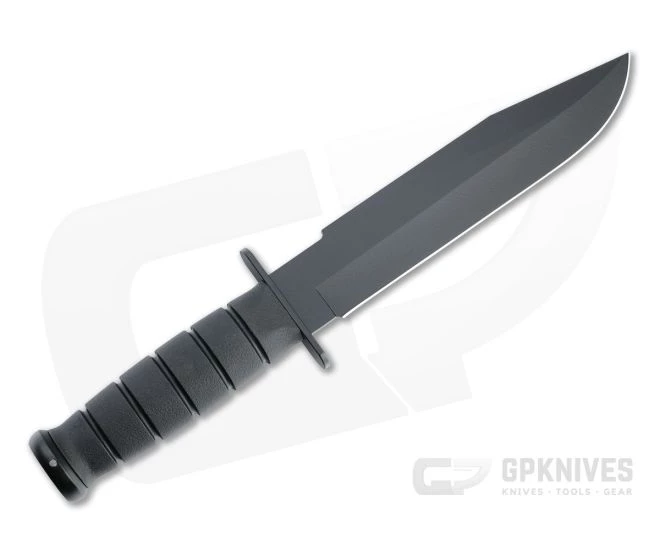 Kabar Fighter Plain Edge Black 1095 Kraton Fixed Blade 1269 3 Kabar Fighter Plain Edge Black 1095 Kraton Fixed Blade 1269 - Image 3