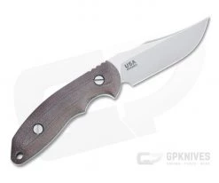 Hinderer Emmett Bowie Stonewashed 20CV Burgundy Micarta Fixed Blade 1280 5 Hinderer Emmett Bowie Stonewashed 20CV Burgundy Micarta Fixed Blade 1280 -Camping Knives best sale 1280 3 1