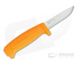 Mora of Sweden Basic 511 Orange Fixed Knife Carbon Blade -Camping Knives best sale 12811 3