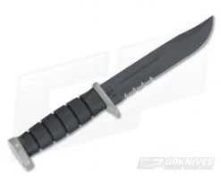 Kabar D2 Extreme Fighting Serrated Knife MOLLE Plastic Sheath 1282 -Camping Knives best sale 1282 3