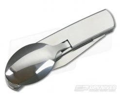 Kabar Hobo Stainless Fork Knife Spoon Folder 1300 -Camping Knives best sale 1300 3