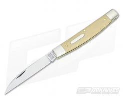 Tidioute Cutlery #13 Whip Wharncliffe Muslin Micarta
