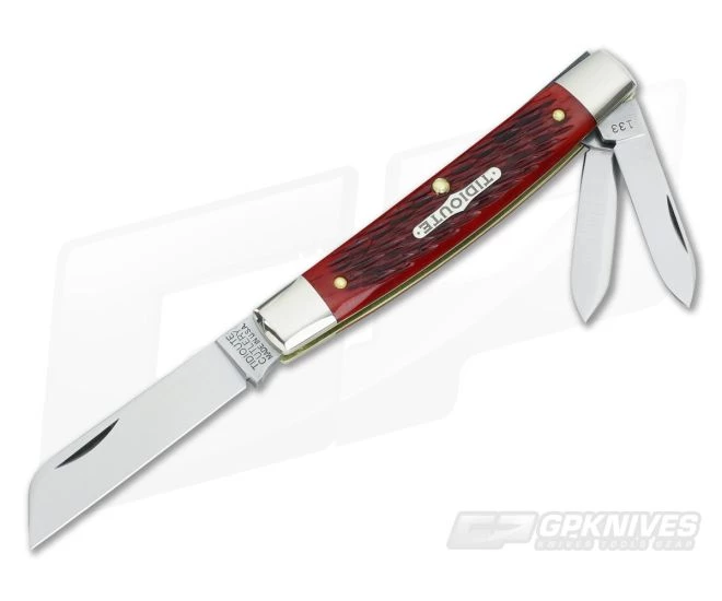 Tidioute Cutlery #13 Congress Whittler Rust Red Bone 1 Tidioute Cutlery #13 Congress Whittler Rust Red Bone