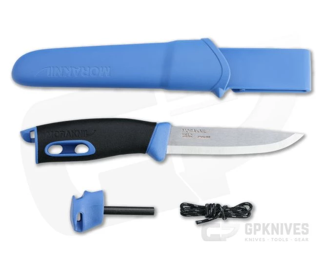 Morakniv Companion Spark Knife with Integral Fire Steel Blue 4 Morakniv Companion Spark Knife with Integral Fire Steel Blue - Image 4