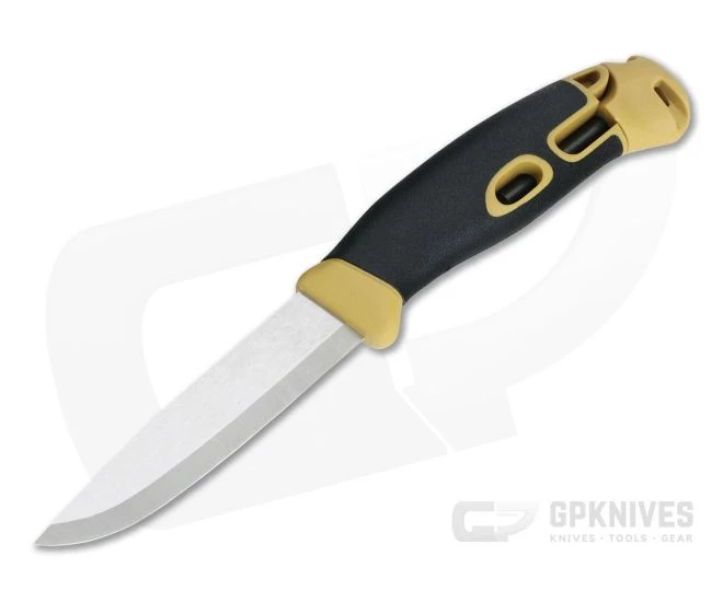 Morakniv Companion Spark Knife with Integral Fire Steel Yellow 1 Morakniv Companion Spark Knife with Integral Fire Steel Yellow