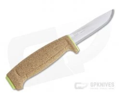 Mora of Sweden Lime Green Floating Cork Plain Stainless Steel Fixed Blade 13686 -Camping Knives best sale 13686 3