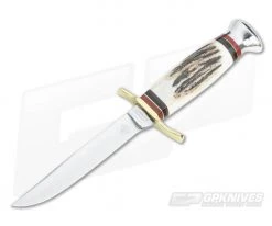 Linder Knives Farmer Carbon Steel Stag Handle 145309