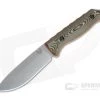 Benchmade Hunt Saddle Mountain Skinner Stonewashed S90V Richlite Orange G10 Fixed Blade Knife 15002-1