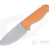 Benchmade Hunt Steep Country Stonewashed S30V Orange Santoprene Fixed Blade Knife 15006