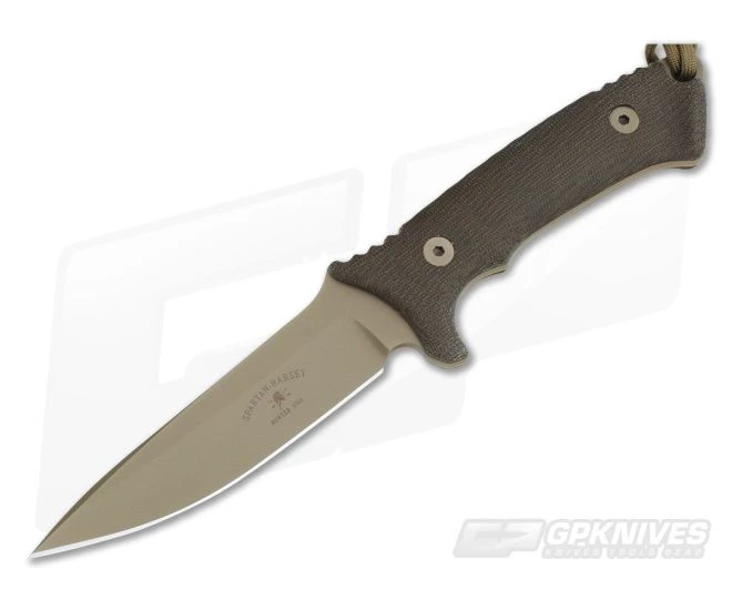 Spartan-Harsey Hunter Combat Utility Green Micarta Black Sheath 1 Spartan-Harsey Hunter Combat Utility Green Micarta Black Sheath