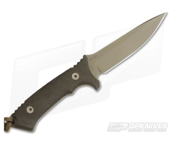 Spartan-Harsey Hunter Combat Utility Green Micarta Black Sheath 3 Spartan-Harsey Hunter Combat Utility Green Micarta Black Sheath - Image 3