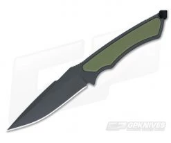 Spartan Blades Phrike Black Blade Green G10 & Kydex Sheath