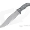 Condor Tool & Knife Belgian Bowie 1075 Black Canvas Micarta Fixed Blade Knife CTK1825-7.5HC
