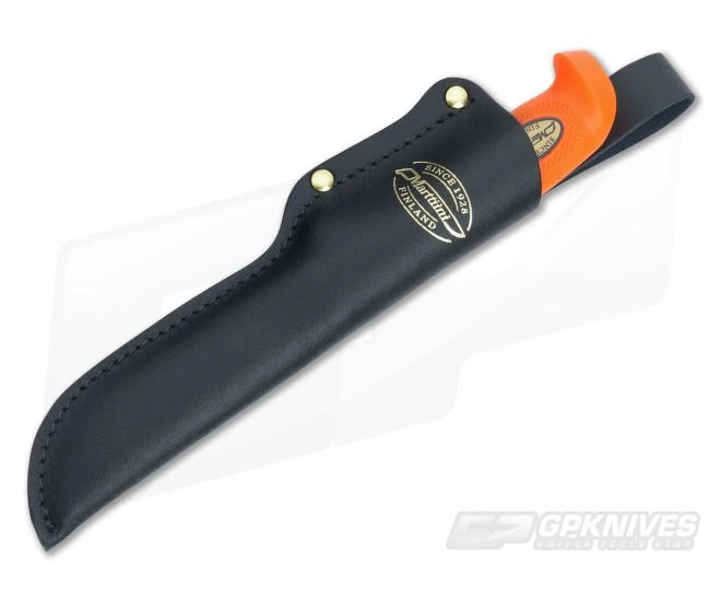 Marttiini Knives Martef Coated Skinner Orange 2 Marttiini Knives Martef Coated Skinner Orange - Image 2