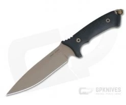 Spartan Harsey Difensa FDE S45VN Black Micarta Kydex Sheath Fixed Blade 19DEBKKYTN